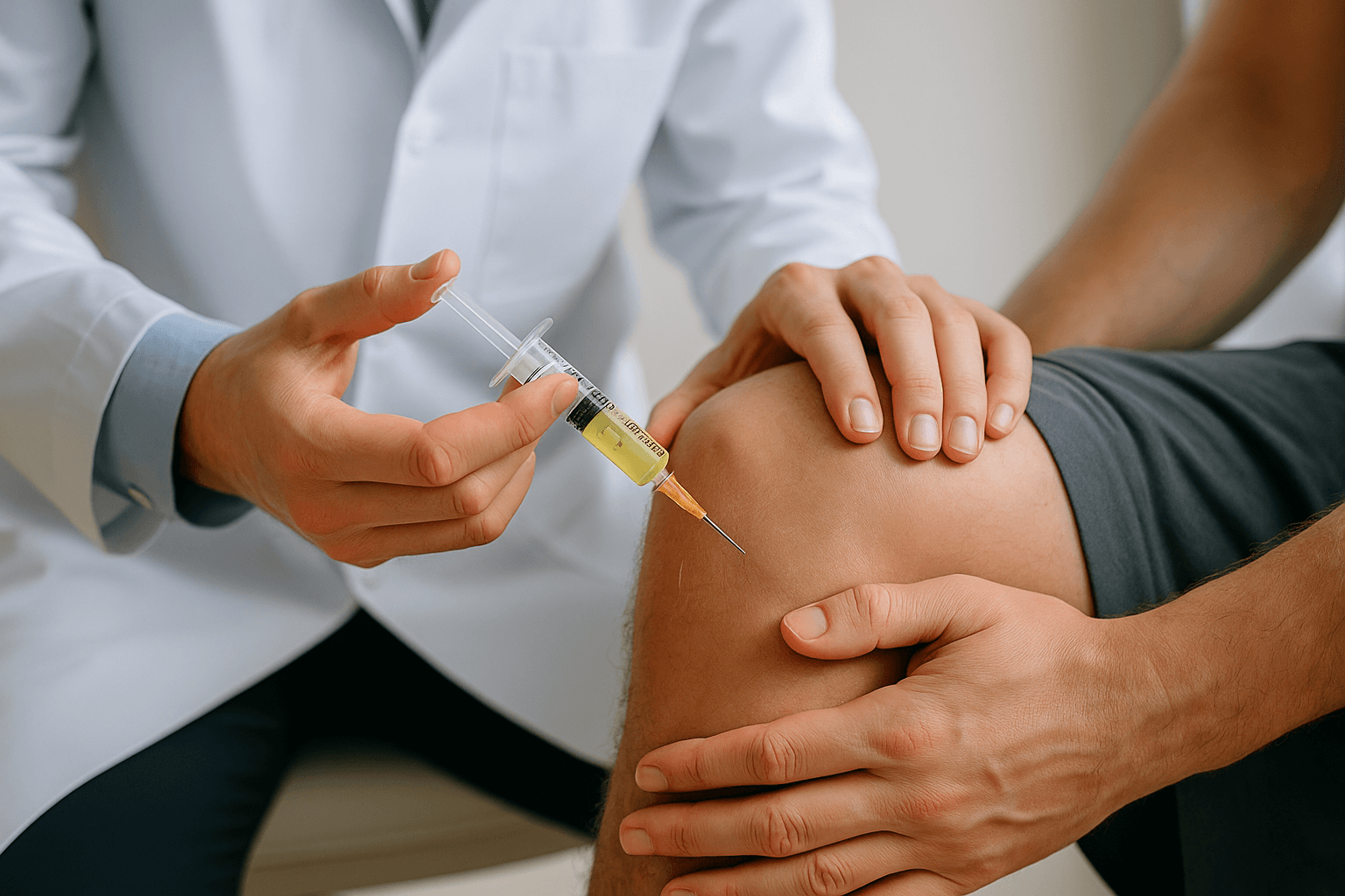 Inyección de Cortisona - Reduce inflamación localizada para una recuperación rápida.